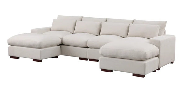 Nyerere 123.24" Upholstered Sofa
