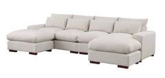 Nyerere 123.24" Upholstered Sofa