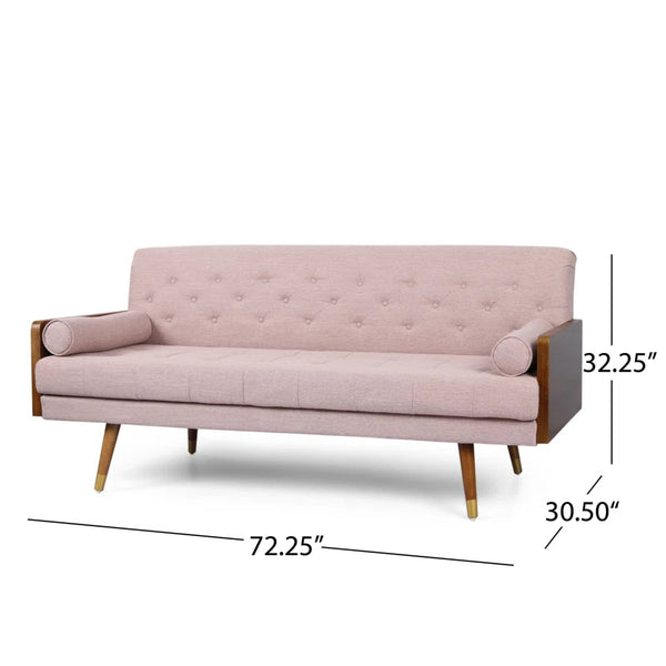Bel-Air 72.2" Square Arm Sofa Convertible Sofa Modern Sofa Living Room Sofa Convertible Sofa