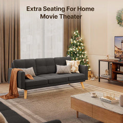 Kaizlyn Linen Sofa