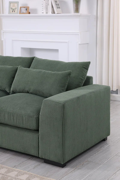 Nyerere 123.24" Upholstered Sofa