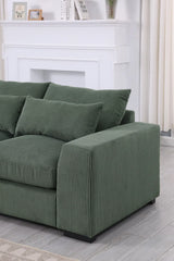 Nyerere 123.24" Upholstered Sofa