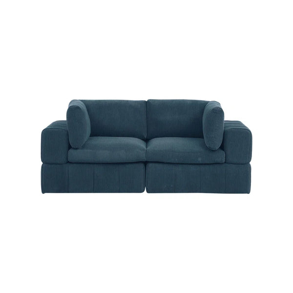 Aronas 79'' Corduroy Loveseat
