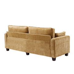 80.71'' Upholstered Square Arm Standard 3 Seater Sofa