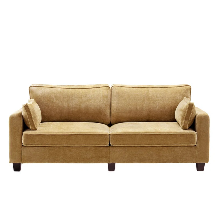 80.71'' Upholstered Square Arm Standard 3 Seater Sofa
