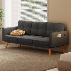 Kaizlyn Linen Sofa