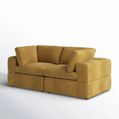 Aronas 79'' Corduroy Loveseat