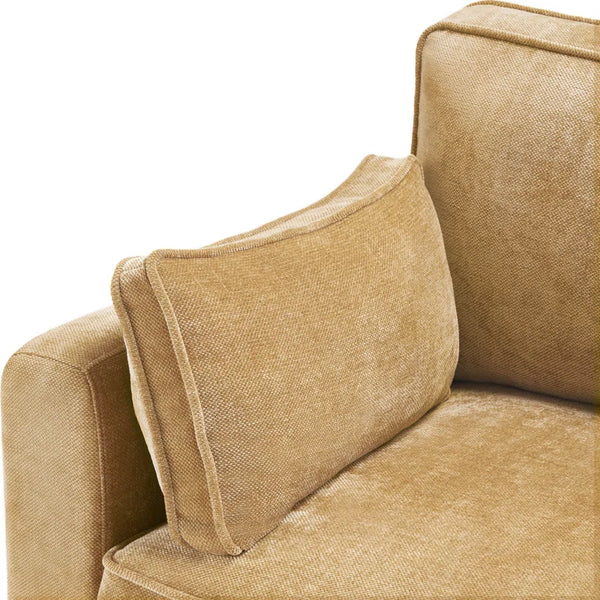 80.71'' Upholstered Square Arm Standard 3 Seater Sofa