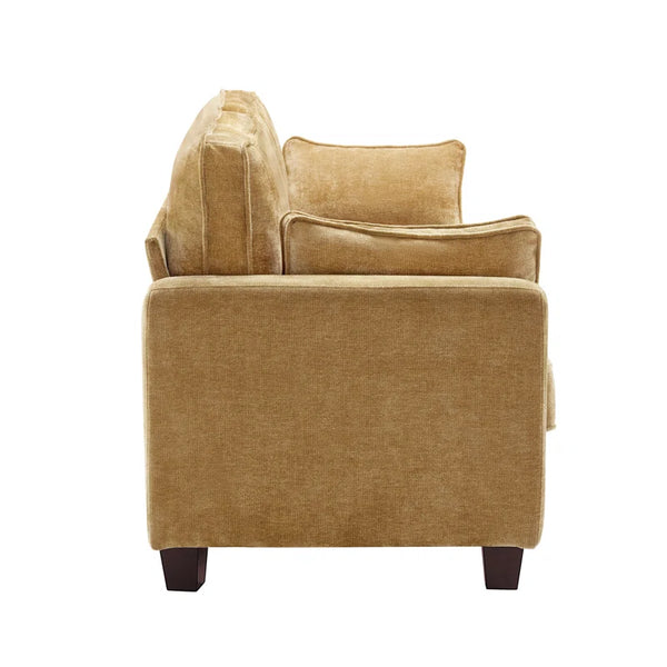 80.71'' Upholstered Square Arm Standard 3 Seater Sofa