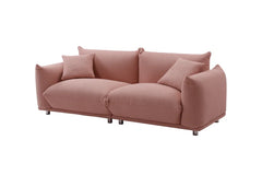Anarii 85" W Oversized Loveseat Sofa Cloud Couch Curved Sofa Modern Sofa Living Room Couch Comfy Couch Deep Sofa