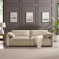Louai 95'' Chenille Upholstered Sofa